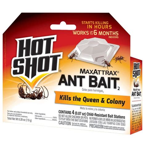 Hot Shot MaxAttrax Ant Bait 4 Count HG 2040W 8 The Home Depot