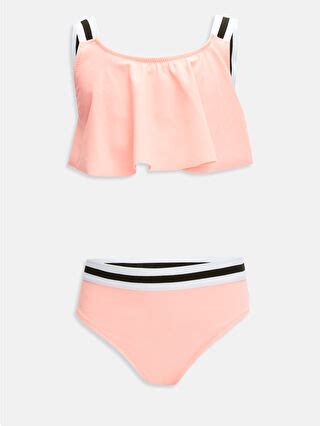 LCW Kids Açık Mercan Bikini 9SA826Z4 J14 LCW