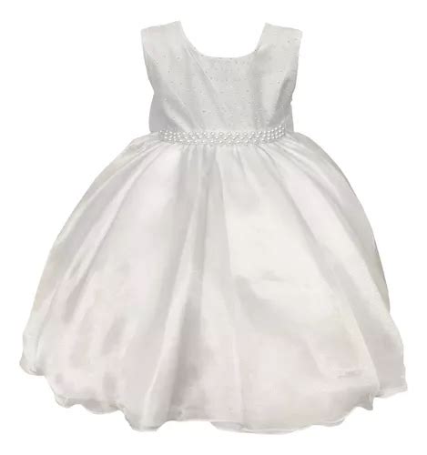 Vestido Infantil Branco Batizado Daminha Princesa Luxo Frete Gr Tis