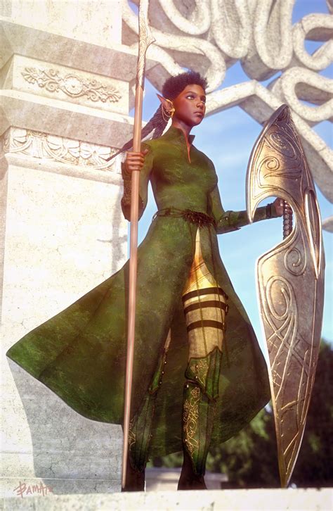 Artstation Sun Elf Guard Rebooted