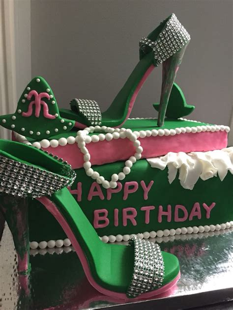 This cake was created by Kiki's Little Kakes. Designed by Soror ...