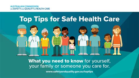 Top Tips For Safe Health Care Digital Sign Australian Commission On