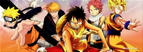 Goku Naruto Luffy Ichigo Natsu