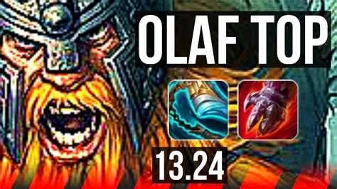 OLAF Vs TRUNDLE TOP 7 0 0 7 Solo Kills 400 Games Godlike KR