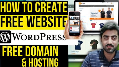 How To Create A FREE WordPress Website With Free Domain Hosting