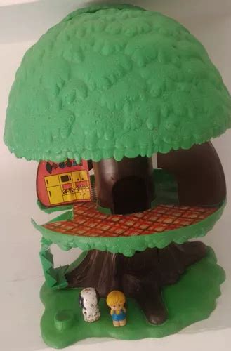 Casita Del Arbol Con Figuras Lili Ledy Vintage S Mercadolibre