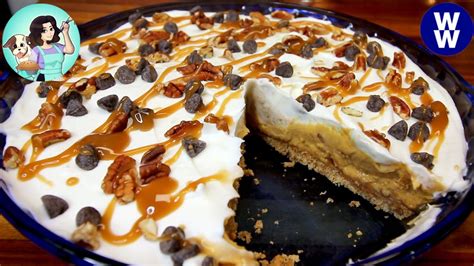 Lightened Up No Bake Turtle Pumpkin Pie Ww Pie Recipe Weight