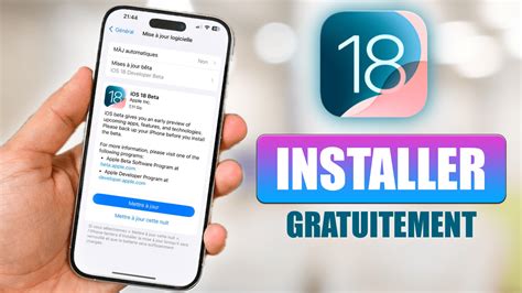 Télécharger et Installer iOS 18 Gratuitement sur iPhone et iPad