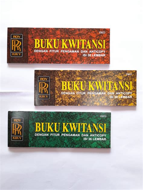 Buku Kwitansi Kiky Mini Toko Toyibs Belanja Aman Dan Nyaman