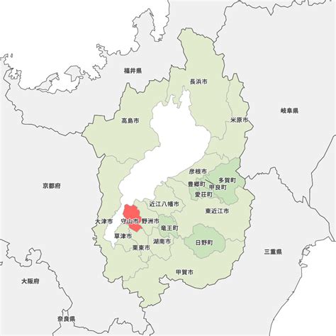 滋賀県守山市の地図 Map It マップ・イット