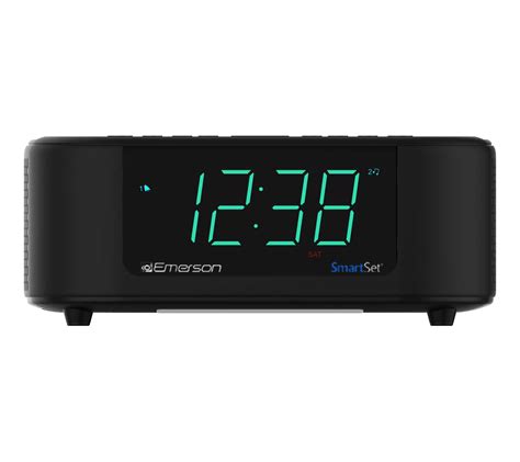 Emerson Smartset Dual Alarm Am Fm Bluetooth Clock Radio Qvc