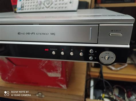 Combo Videoregistratore Vhs Dvd Recorder Lg Rc Telecomando Non