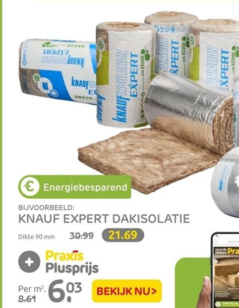 Knauf Expert Dakisolatie Mm Aanbieding Bij Praxis