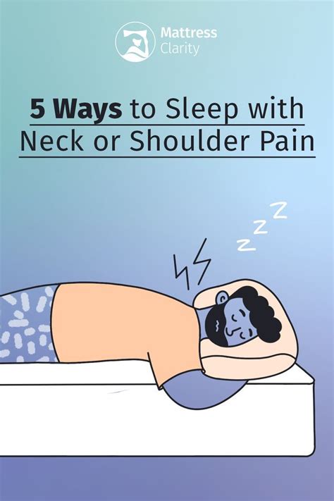 How To Sleep With Neck And Shoulder Pain 5 Tips Artofit