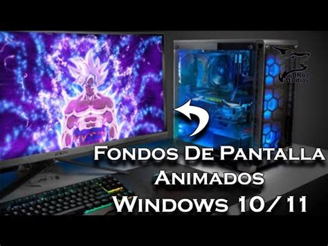 Como Poner Fondos De Pantalla Animados O En Video Windows