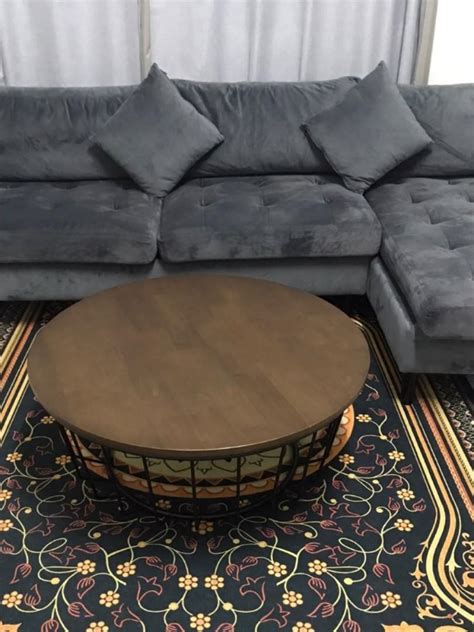 FREE POST To West Malaysia Only Ready Stock Modern Round Top Table