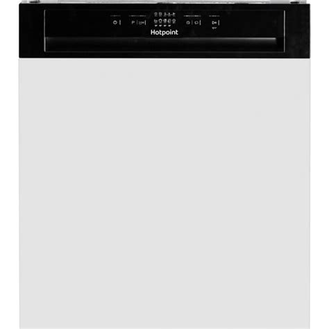 Hotpoint Hbc2b19 Full Size Semi Integrated Dishwasher Black Control Panel Atelier Yuwa Ciao Jp