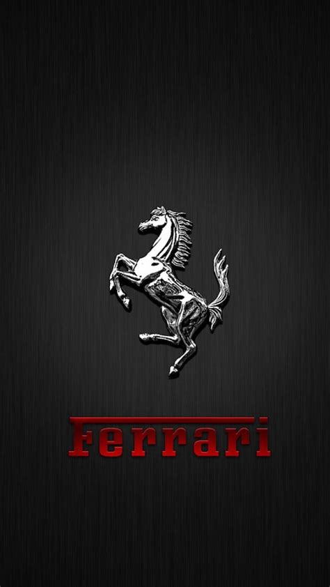 Ferrari Black Logo - hero honda bike price uae