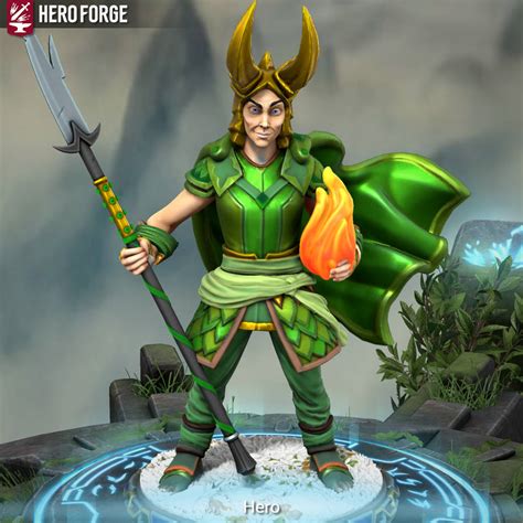 Hero Forge Loki By Ysidromerlinus On Deviantart