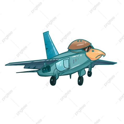 Air Force White Transparent, Air Force Aircraft Eagle Blue Cartoon ...