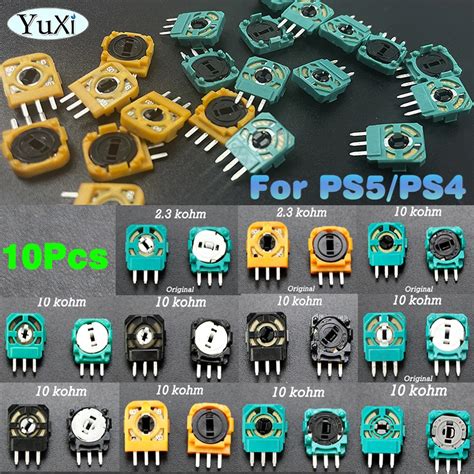 Sensor De Microinterruptor Anal Gico 3D Para PlayStation 4 10 Piezas OEM Original Mini