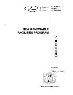 Fillable Online Energy Ca Nrfp Guidebook Final Doc Energy Ca