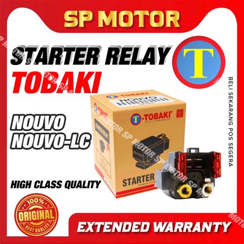 Yamaha Nouvo Nouvo Lc Starter Relay Original Tobaki Coil Starter