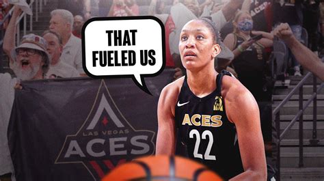 Aces: A'ja Wilson sends fiery NSFW message to doubters