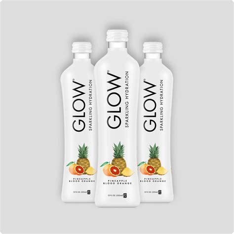 Pineapple Blood Orange Sparkling Hydration, 12-Pack – GLOW®