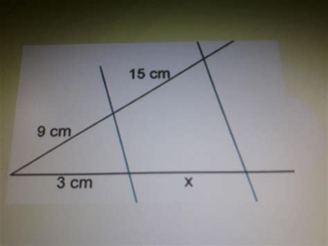 Como Aplicar El Teorema De Thales Para Hallar El Valor De X Brainly Lat