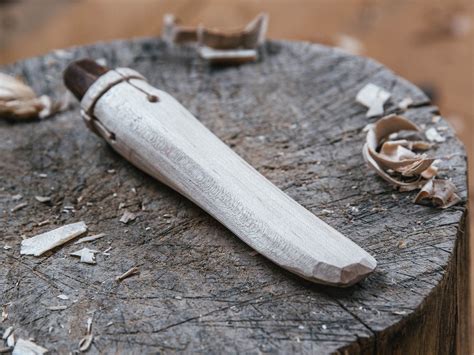 How To Make A Wooden Knife Sheath Knife Making Wooden Knife Knife