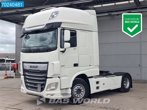 DAF XF 480 4X2 SCC Retarder 2x Tanks Standklima ACC Navi Euro 6 4x2