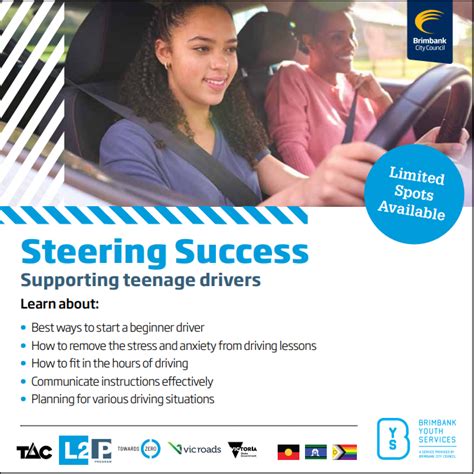 Steering Success Supporting Teenage Drivers Online Session Brimbank Events