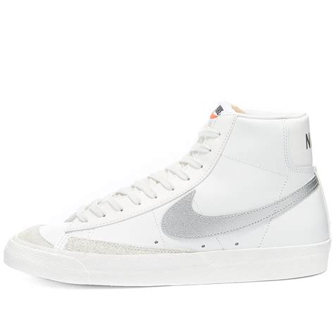 Nike Blazer Mid 77 W Summit White & Metallic Silver | END. (US)