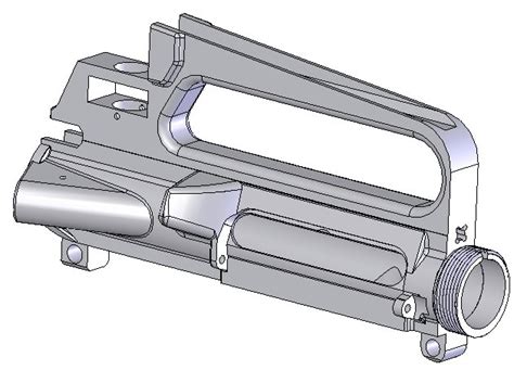 CNCGUNSMITHING - www.cncguns.com - AR15 A2 Upper