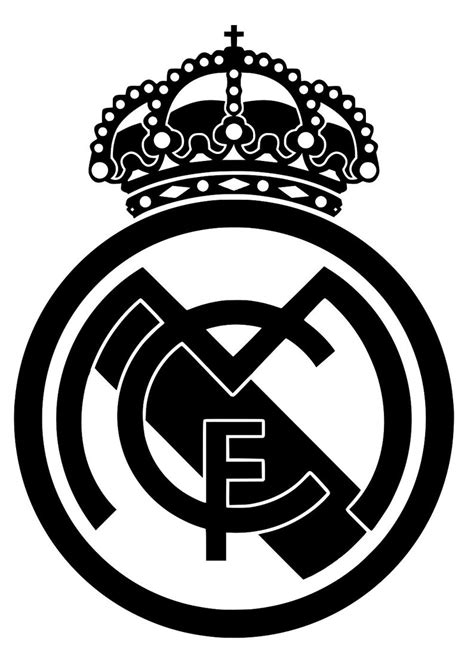 Real Madrid Fc Logo Football Club Badge Vinyl Wall Art Etsy