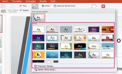 Como Pode Ser Descrito E Definido Um Tema No Powerpoint - Formatação no PowerPoint: como mudar toda a apresentação de uma só vez