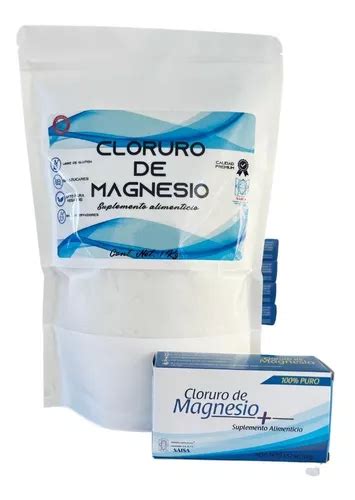 Cloruro De Magnesio Usp 1kg Sabor Amargo MercadoLibre