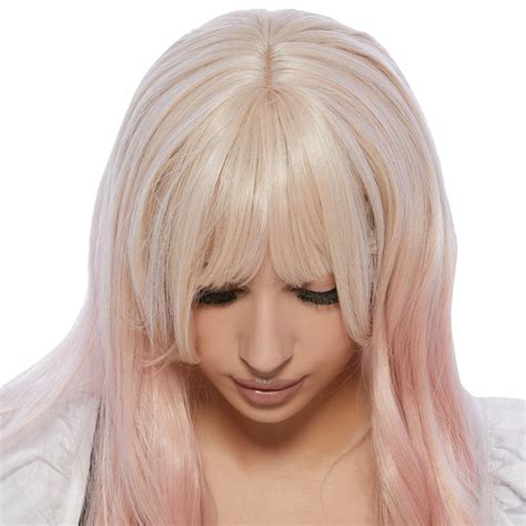 Haruka Wavy Pink Long Wig For Adults Party Expert