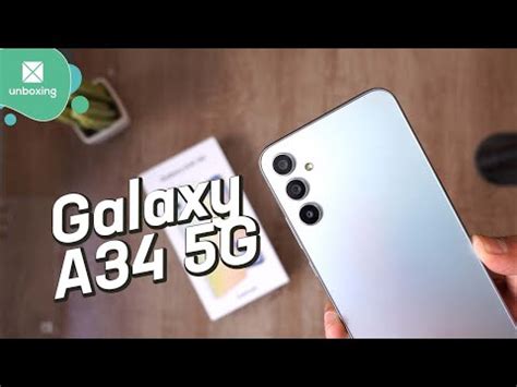 Samsung Galaxy A34 5G Unboxing en español Domiplay