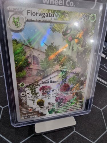 Floragato Illustration Rare Paldea Evolved Pokemon Card