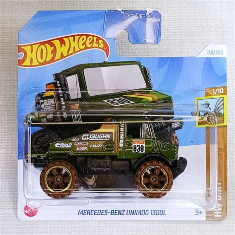 Hot Wheels Mercedes Benz Unimog 1300L Collectible Model Car Miniature Gift Item For Car