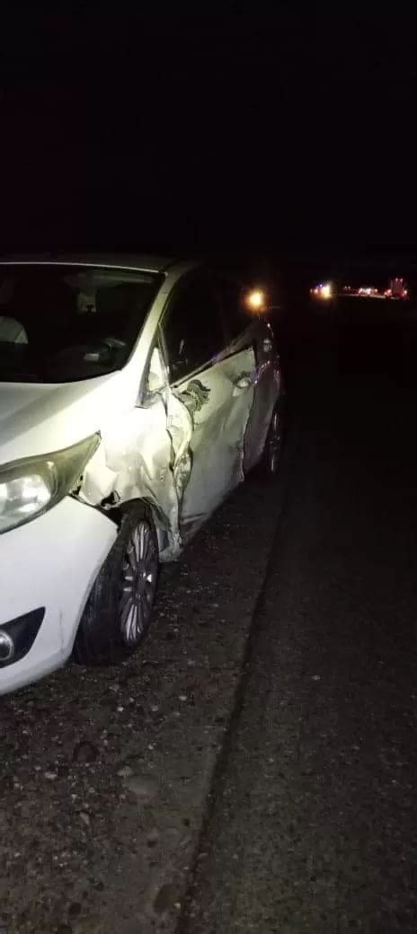 Fuerte Choque En La Ruta 43 Cerca De Las Heras Graves Daños Materiales