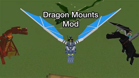 Dragon Mounts Legacy Mod Reiew Youtube