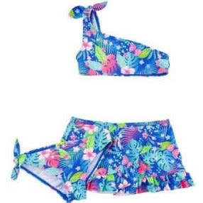 Losan Παιδικό Μαγιό Bikini Set για Κορίτσι Μπλε AL BestPrice gr