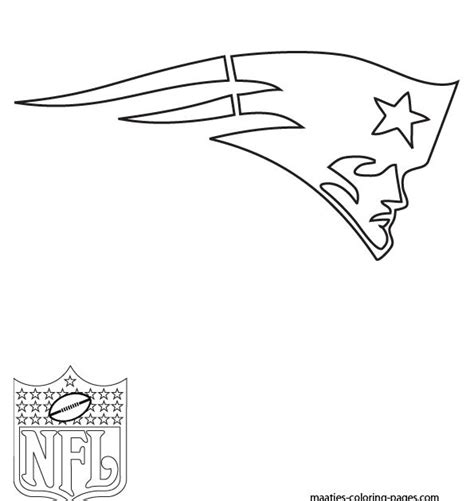 New England Patriots Logo Coloring Pages Coloring Homenew England