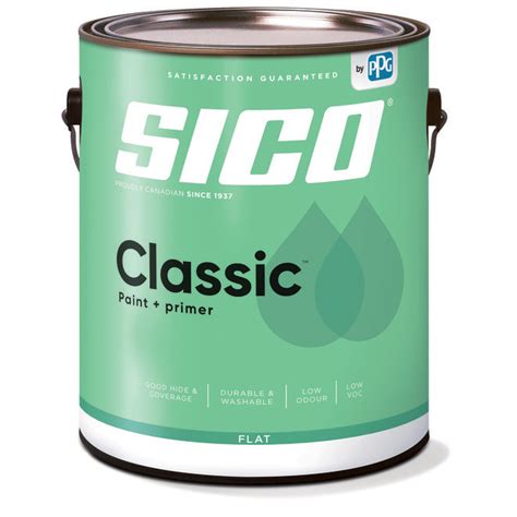 SICO Classic Interior Paint And Primer Latex Matte Finish 3 78 L