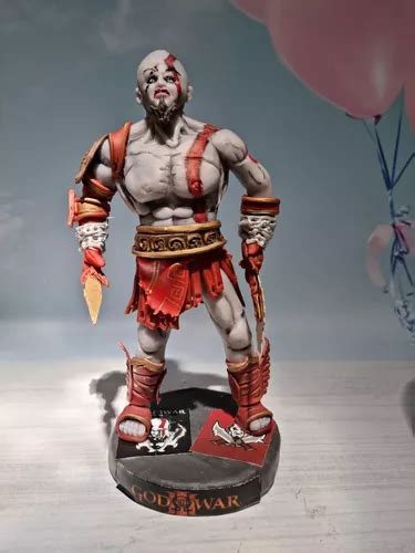 Kratos God Of War Adorno Para Torta En Porcelana En Venta En La Matanza