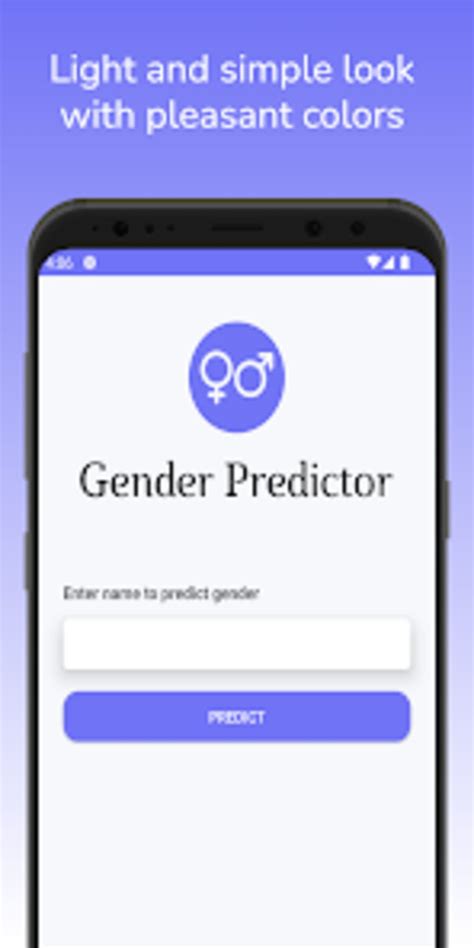 Gender Predictor For Android Download