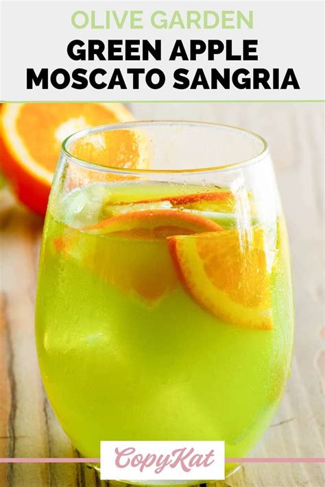 Olive Garden Green Apple Sangria Copykat Recipes